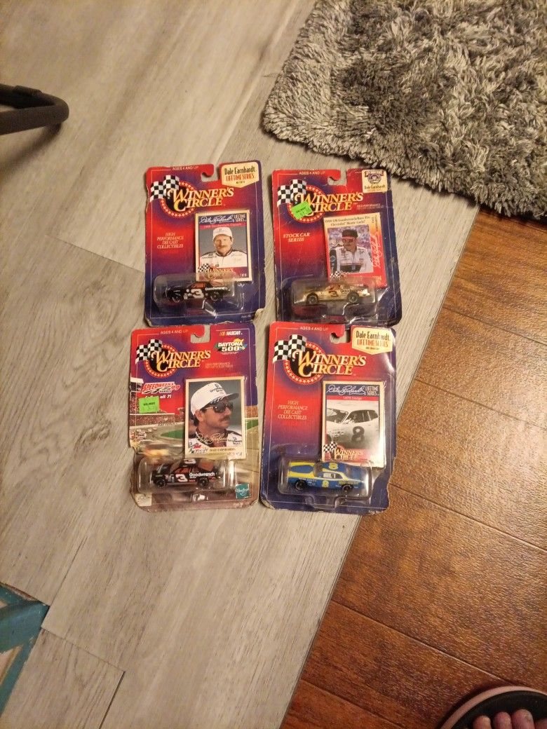 4 DALE EARNHARDT CARS