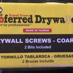 PROFERRED DRYWALL SCREWS #6 X 1 5/8