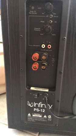 Infinity ps cheap 12 subwoofer