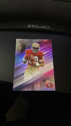 Topps Jerry Rice San Francisco 49ers Football Card