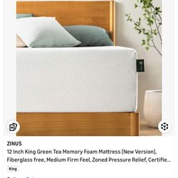 Zinus matress New! 