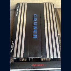 Subwoofer Crunch Amp/Amplifier 1100w 