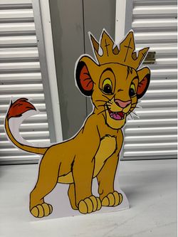 Lion king / dumbs prop