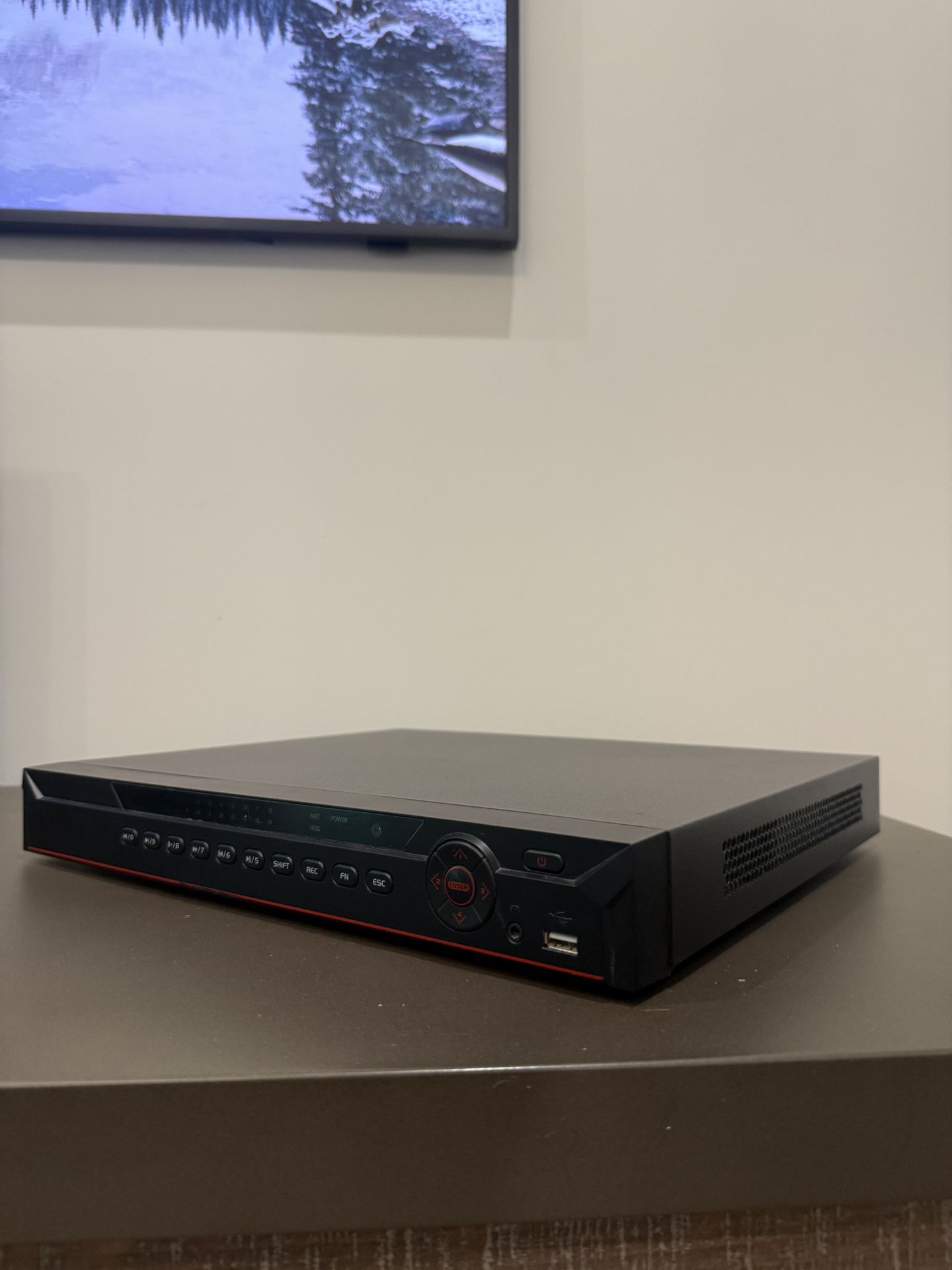 Ens NVR302A-16-16P-4KS2-L 16 Channel 1U 2HDDs 16PoE 4k & H.265 Lite Network