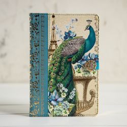Embellished Peacock Book Journal
