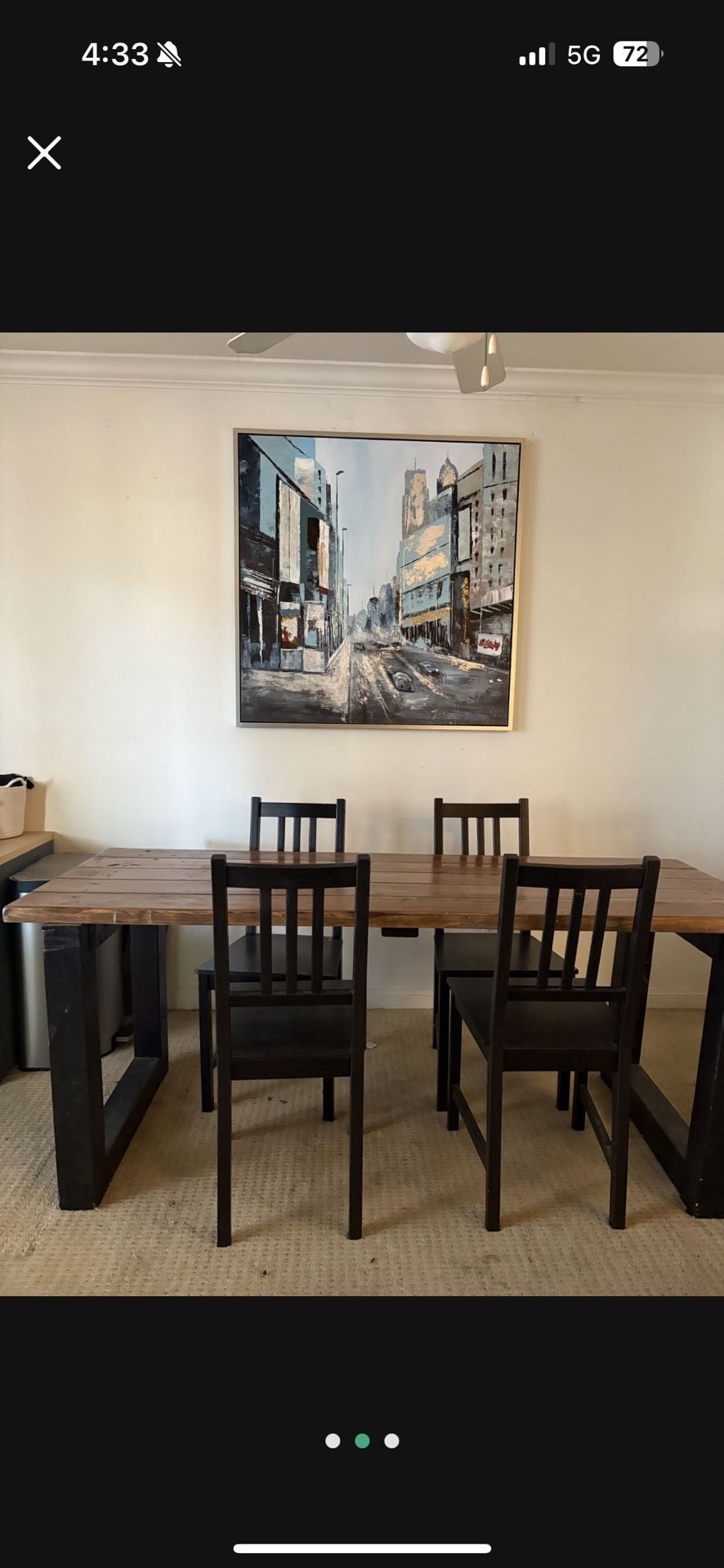IKEA - Stefan Chairs Black