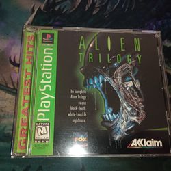 PS1 Alien Trilogy 