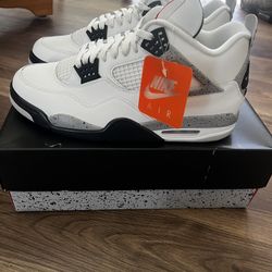 Jordan 4 Retro OG White Cement 2025 Size 13 Brand New AUTHENTIC