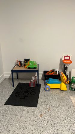 A lot of toys