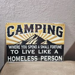 Camping Sign 🏕 ⛺️ 