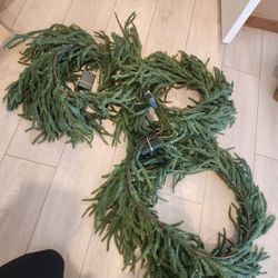 18ft Of Prelit Garland