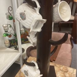 Wooden Tree Cup holder