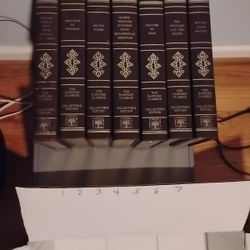 Harvard Classic Collecter And Registered Edition Gold Pages 1980 Lot Of 15