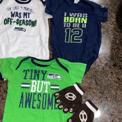 Seahawks Onesies 