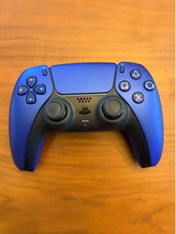 Blue PS5 controller like new