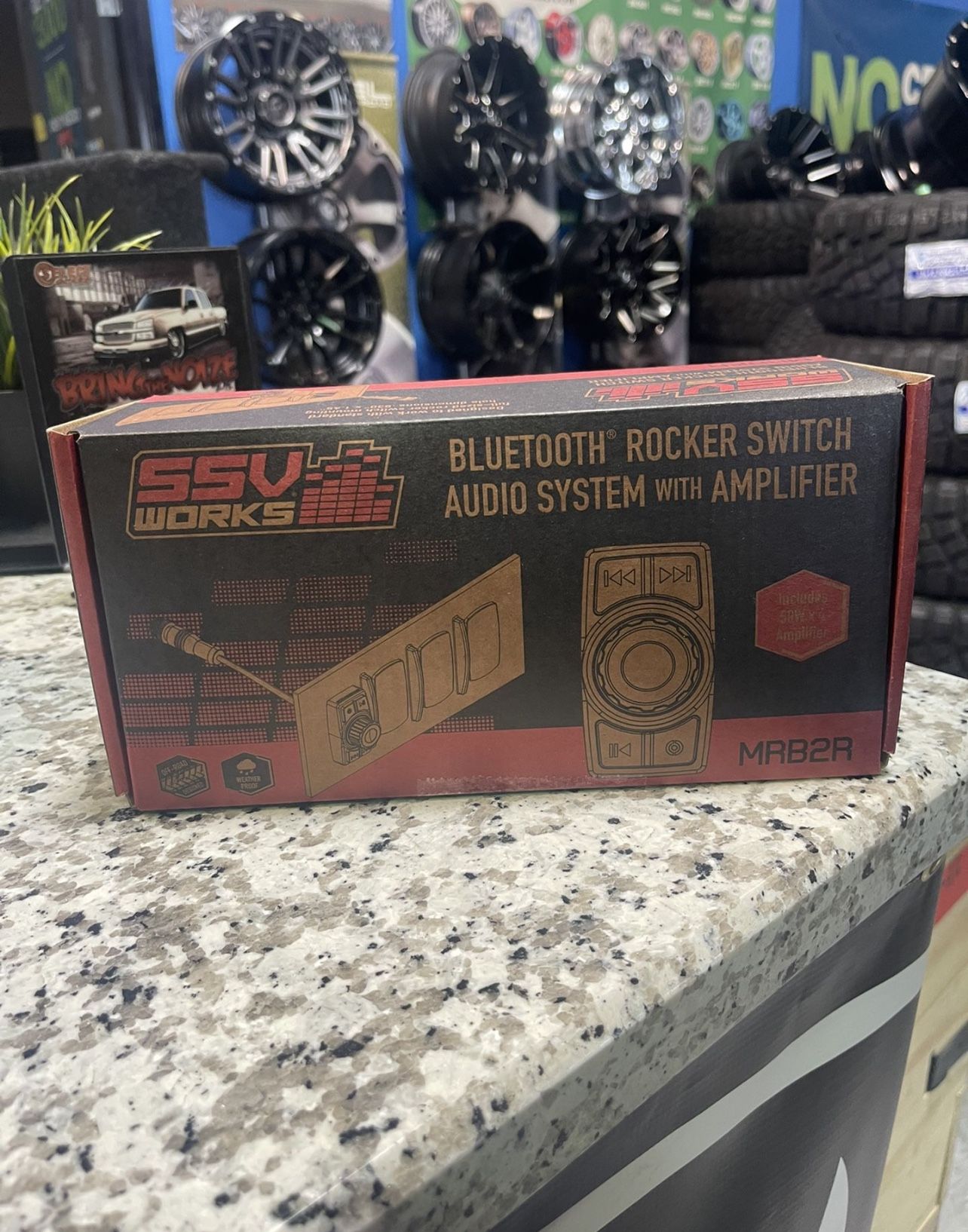 RZR. 4loaded Speaker & Bluetooth Receiver. W Amplifier. Installation