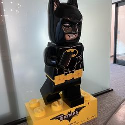 6 Foot tall Lego Batman !! 