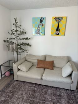 “Cloud” Loveseat Couch
