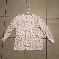 Long Sleeve Scrub Top 