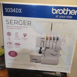 Brother 1034DX Serger - like new