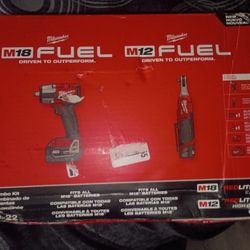 Brand New Milwaukee 2 Tool Combo Kit 