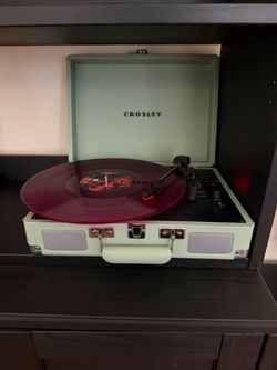 Crosley Vinyl Record Player in Green