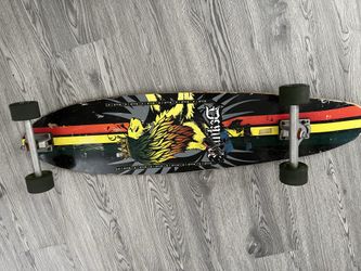 Punked skateboard