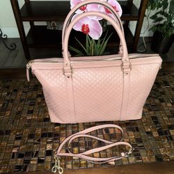 GucciBritt Convertible Dome Satchel Microguccissima Leather Medium