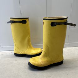 Boss Yellow Rubber Boots