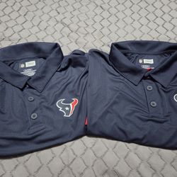 Houston Texans XL nfl team apparel dri-fit polo 
