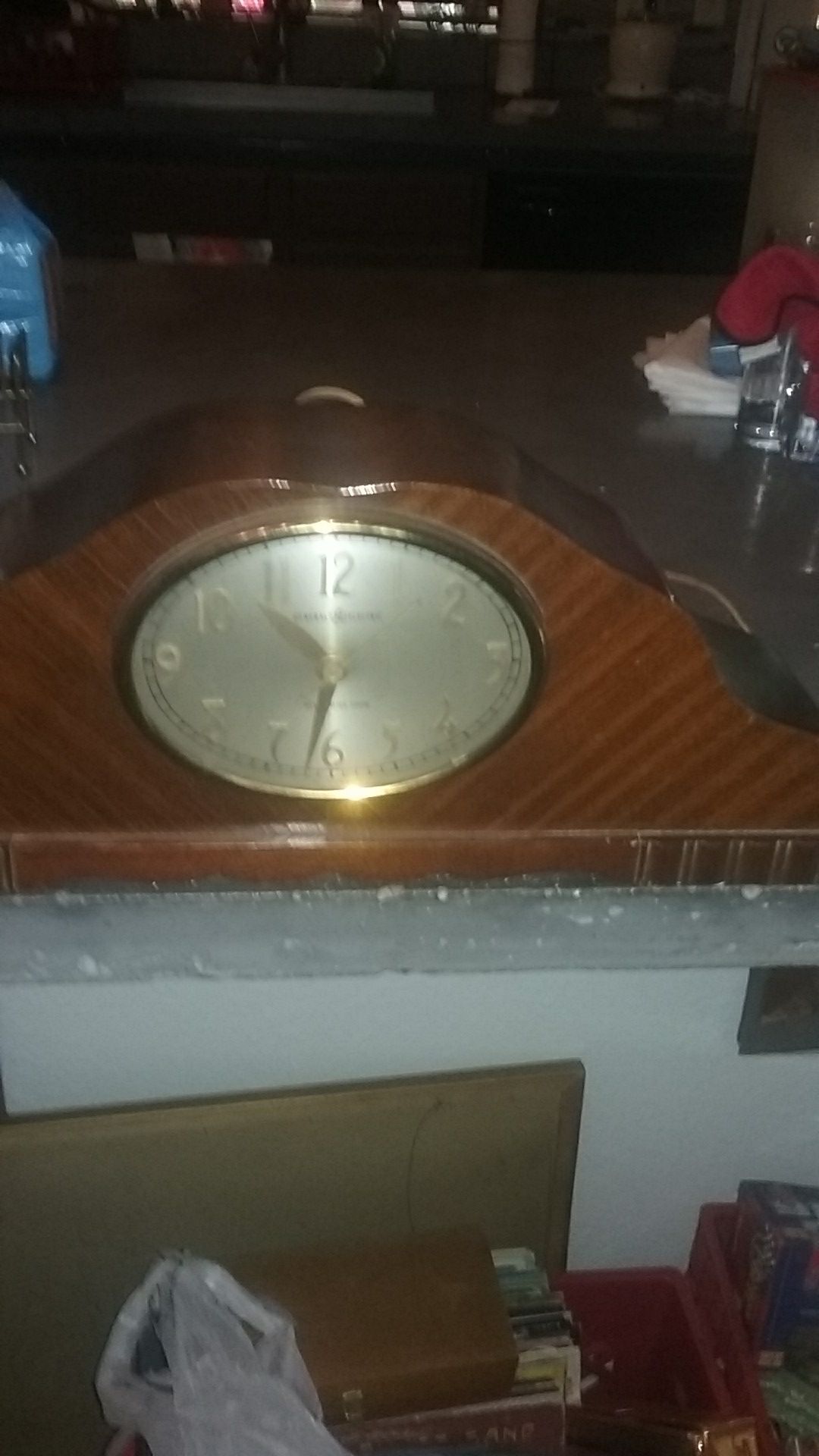 Antique mantle clock still chimes