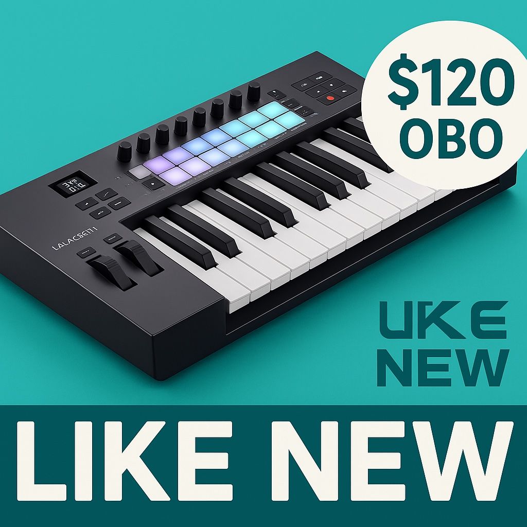 Novation Launchkey 25 MK4 – Like New – $120 OBO (Box Included)