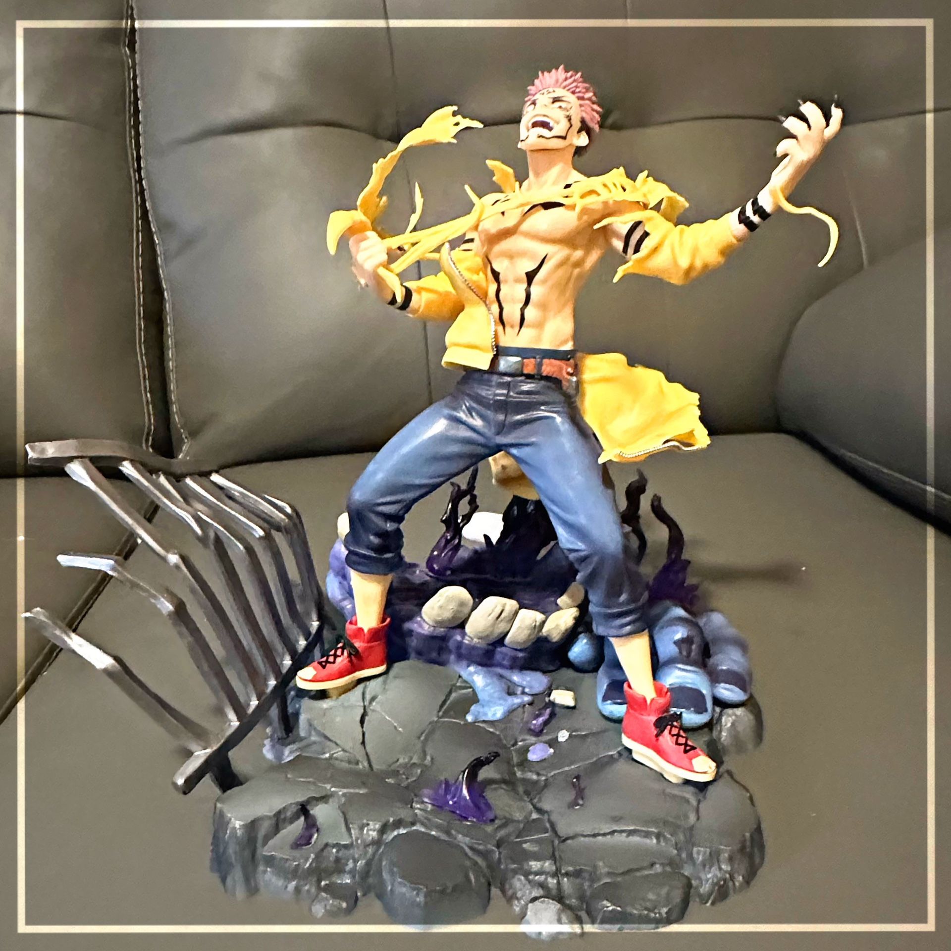 Jujutsu Kaisen Figure Ryomen Sukuna Action Figures Limited Statue Collection Mod