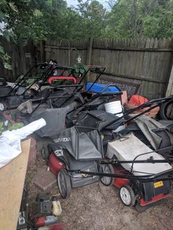 Regular push and Self propelled lawnmowers