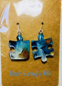 Epoxy Resin Earings