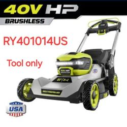 RYOBI
40-Volt HP Brushless 21 in. Cordless Battery Walk Behind Self-Propelled Lawn Mower (Tool Only)