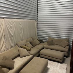 (Free Delivery) 5-Piece Couch Set – Clean & Smoke Free