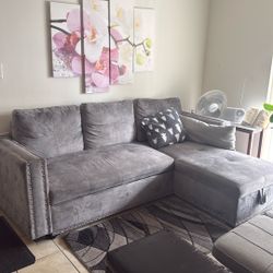 Couch -Living Room/ Pull Out Bed 