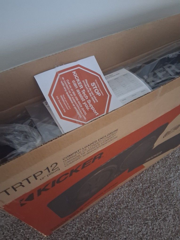 12" Brand NEW Kicker SUB