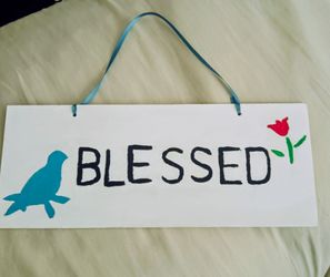 Blessed sign