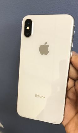 iPhone X 256GB Factory Unlocked-Silver
