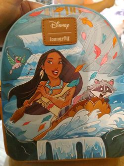 Pocahontas loungefly mini backpack $40