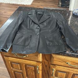 Leather Blazer/ Jacket