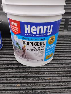 Henry Waterproofing Roof White One Bucket Available Now 