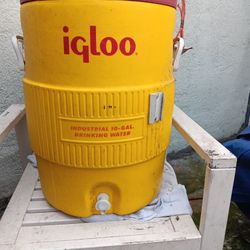 Industrial 10 gallon, drinking water.