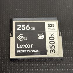 Lexar 256GB CFAST 2.0 Media Card