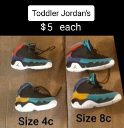 Kids Jordan's & Vans