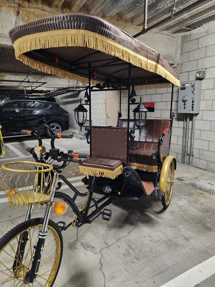Electric Bicycle Pedicab Carriage