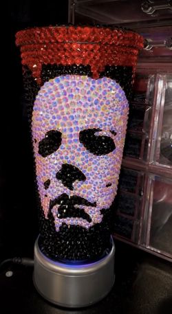 Halloween Michael Myers Rhinestone Tumbler 