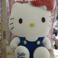 Hello Kitty Large Plushie $25 Each 